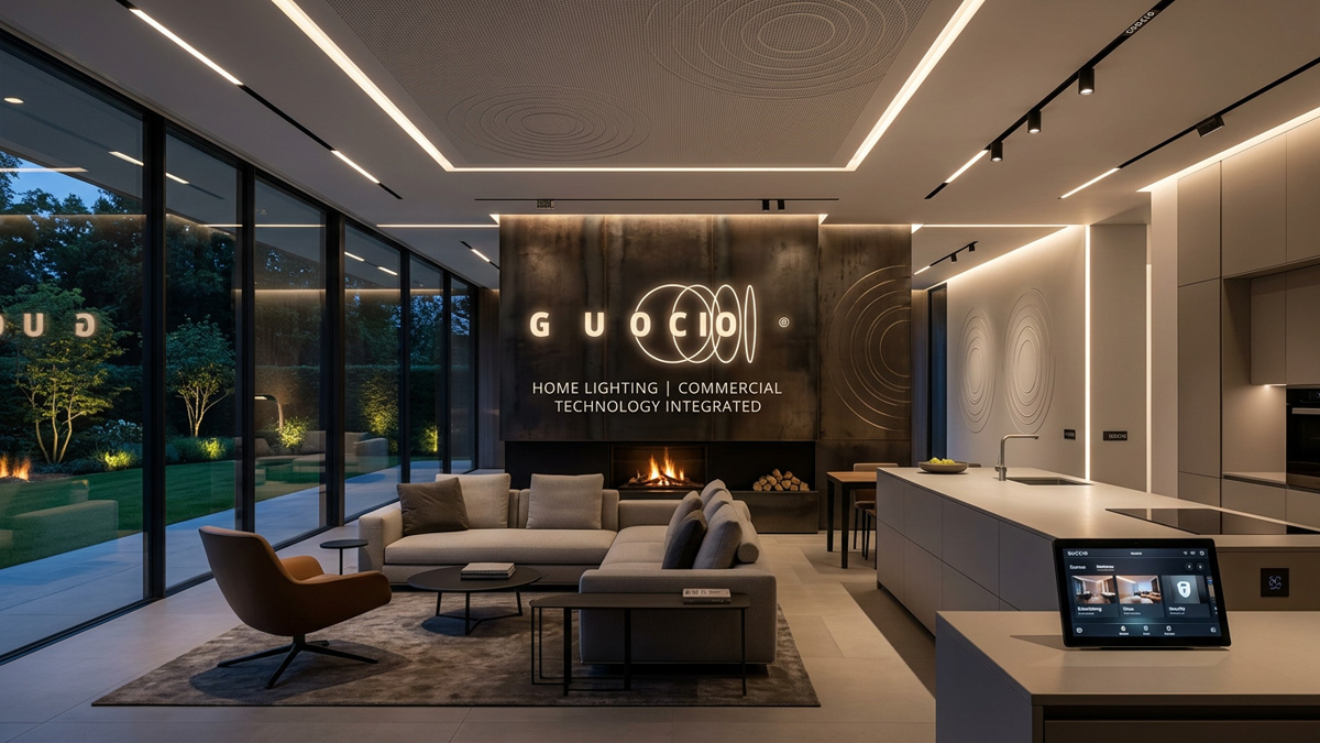 Home lighting design integrating commercial lighting solutions technology by Guocio
